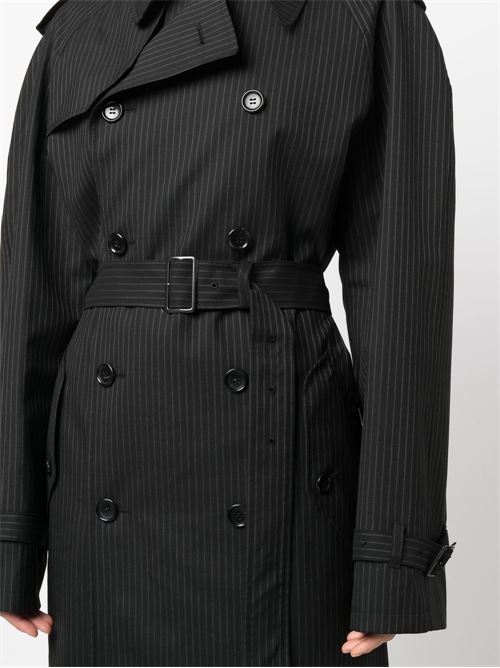 Pinstripe trench coat JUNYA WATANABE | JIC005.1